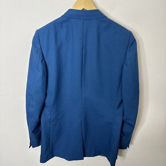 Vintage Labatt Brier Edmonton Curling Championship Blazer Blue Men 44 1987 - Picture 5 of 8